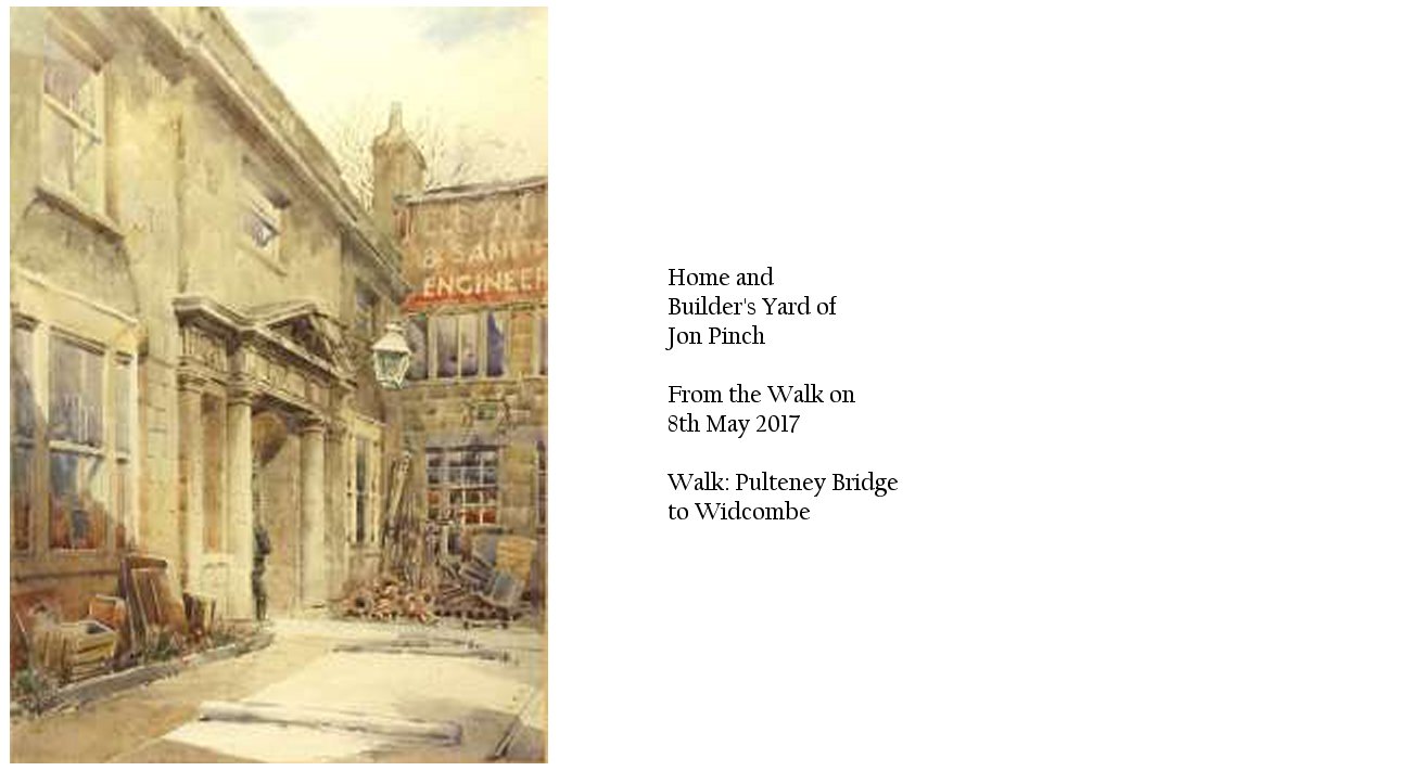 Home and Builder's Yard of John Pinch